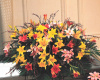 Lily Full Casket Spray (shown at $275.00)